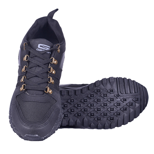 Goldstar Black Shoes For Men G10-402