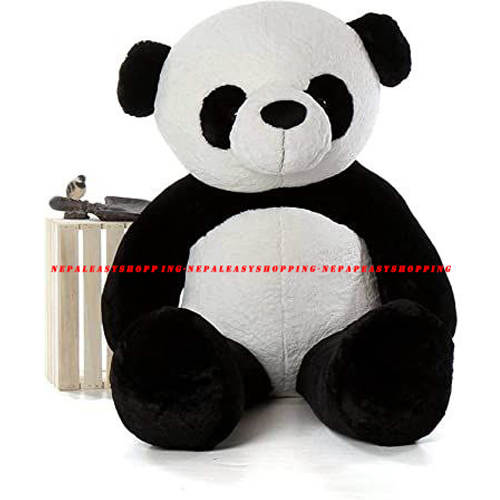 Teddy Black& White Colored Cotton Fabric Bear Stuffed Animal Gifts