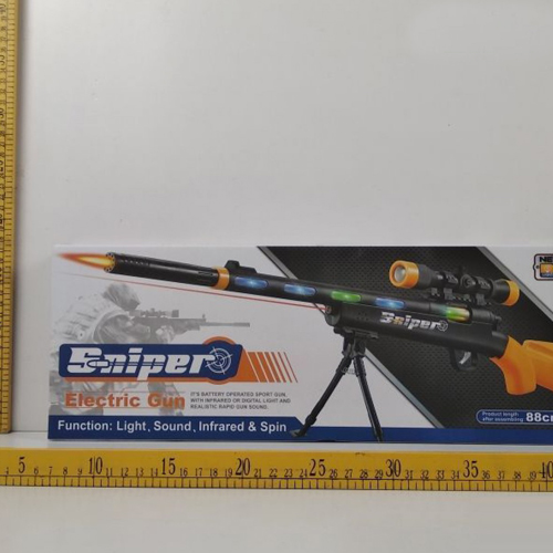 Kids Sniper laser electric gun with Light and Music Toy