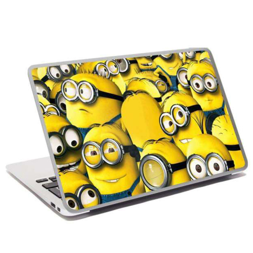 minion stickers for laptop screen background (15.6/14 inch)