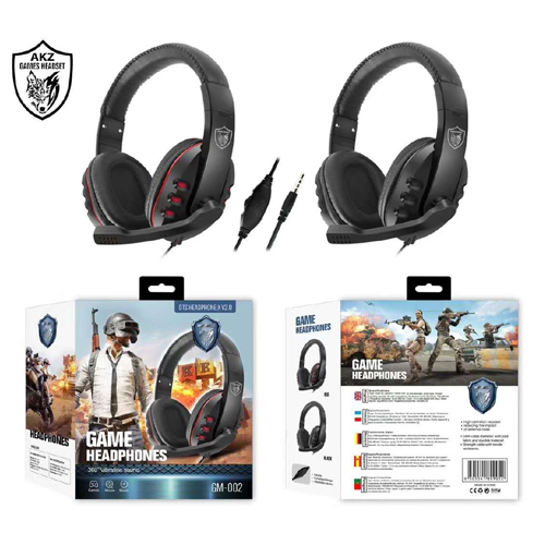 ZGM002 wired headset 3.5 mm gaming headset with microphone stereo surround headset high fidelity gaming headset computer PC portable headset