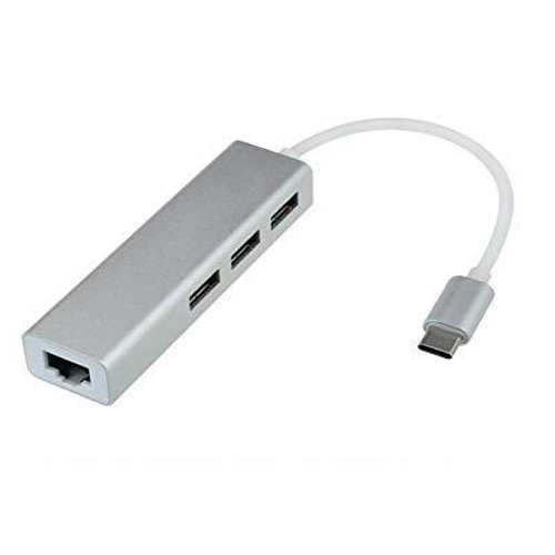 AmuseNd USB-C Hub with Type-C Ethernet Adapter