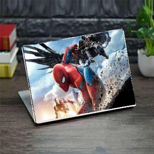 Spider man and Iron man Laptop Skin Case Sticker Reusable Protector Cover Case for 11.6 -15.6 Inch Laptop