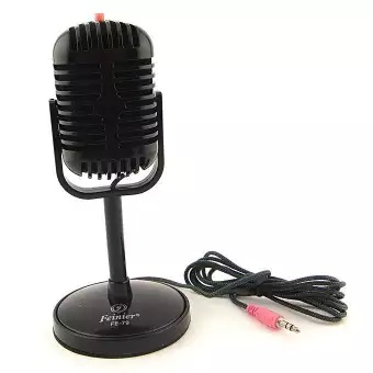 Fe-K79 Classic Style Microphone - Black (3.5Mm Plug / 170Cm)