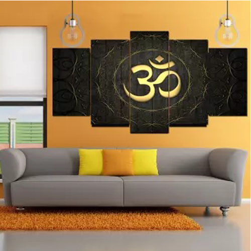 5 pcs /om Wall Canvas Art / Painting / Wallpaper / Print 3D Home Decor by om canvas