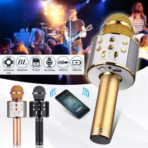 Wster Microphone Usb Bluetooth Mic Speaker Ws-858