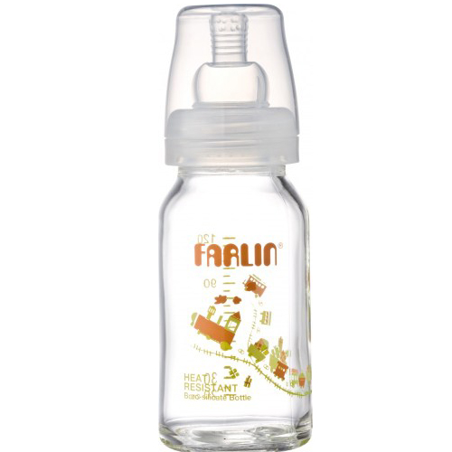Farlin Big Feeding Bottle Glass/40z Top-808g