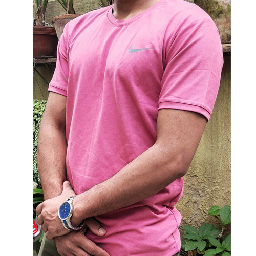 Men's Light Pink  Nike Summer Tees