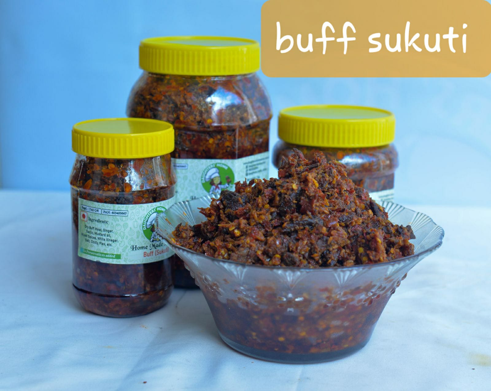 Buff Dry meat "Buff Sukuti"1kg