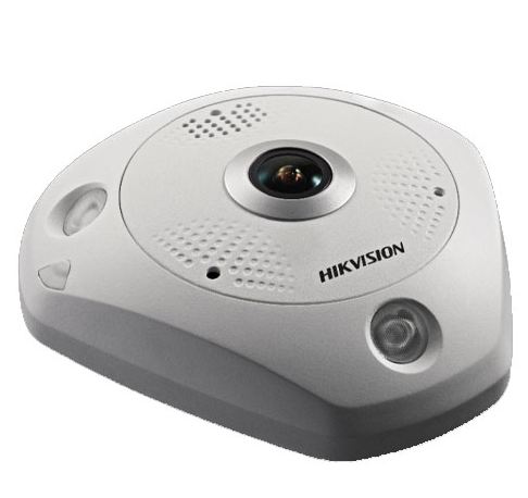 HIKVISION 3MP WDR IR 360° Panoramic Fisheye Network Camera (IPC-6 Line) DS-2CD6332FWD-IVS (3MP, 1.19mm)
