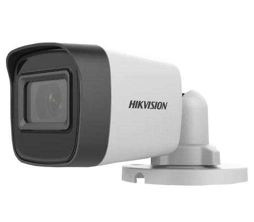 HIKVISION 2MP IR Bullet Turbo HD Camera Built-in Mic, Audio up Coaxial DS-2CE16DOT-ITPFS