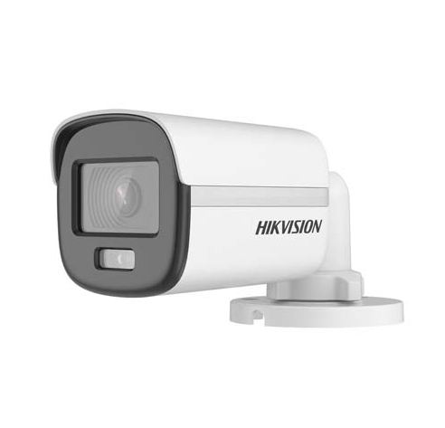 HIKVISION 3K ColorVu Outdoor Audio Fixed Bullet Camera DS-2CE10KF0T-PFS (3.6mm) (O-STD)