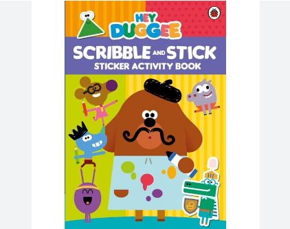 Hey Duggee Scribble and Stick Sticker Activity Book