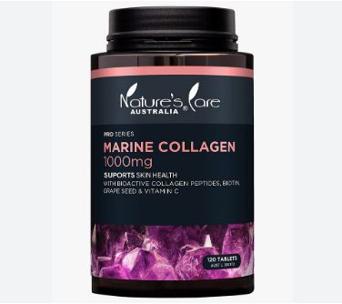 Nature's Care Australia Marine Collagen 1000mg, 120 Tablets