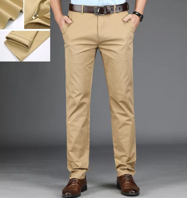 Men's stylish Regular Fit Cotton Pant Brown color