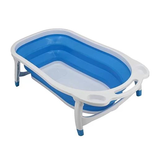 Multifunction Portable Collapsible Baby Bathtub for Newborn to Toddler