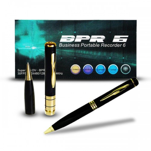 Business Portable Video/Lecture Recorder 6 BPR6 Camera Pen