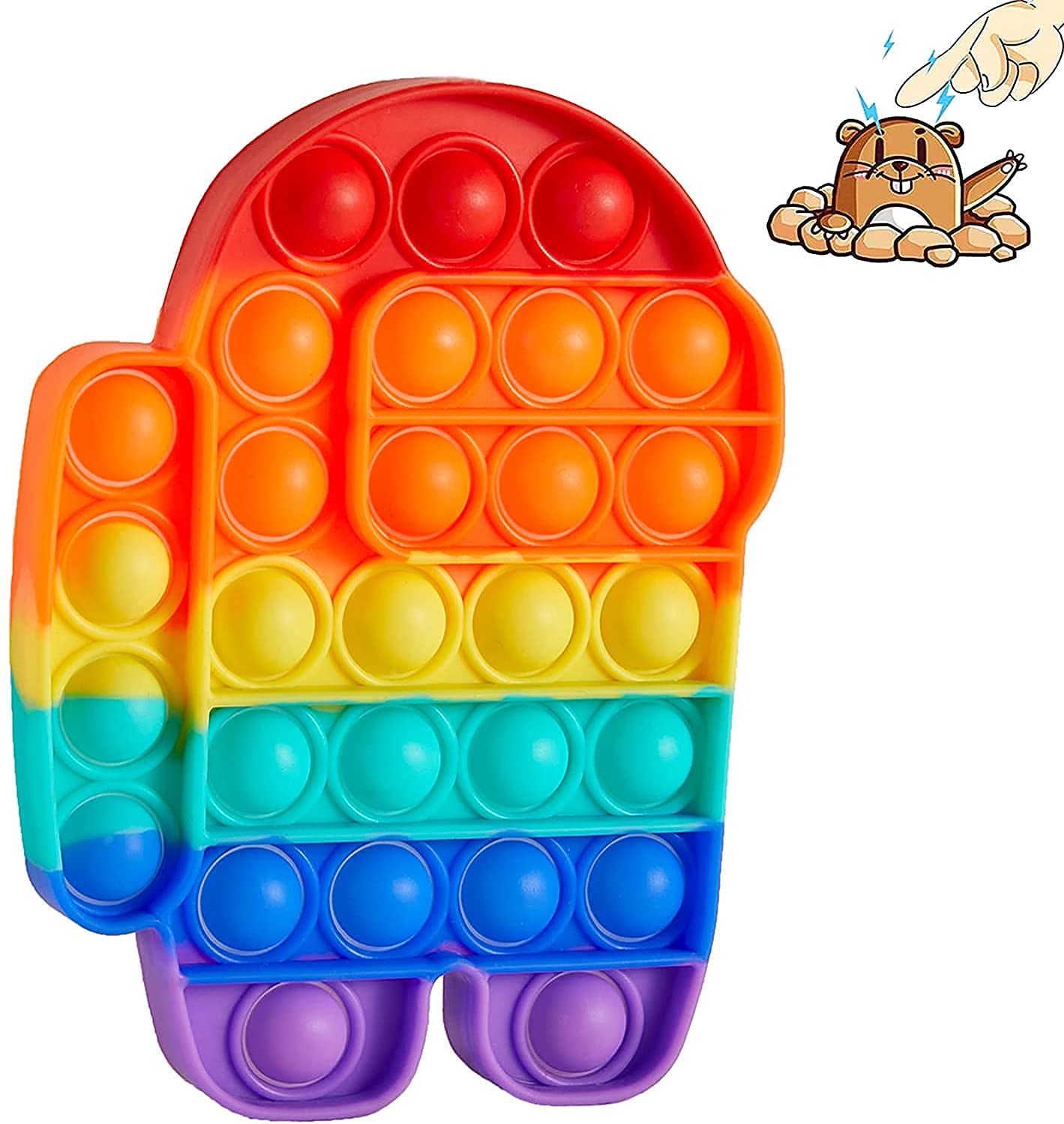 Rainbow Pop it Sensory Fidget Toy