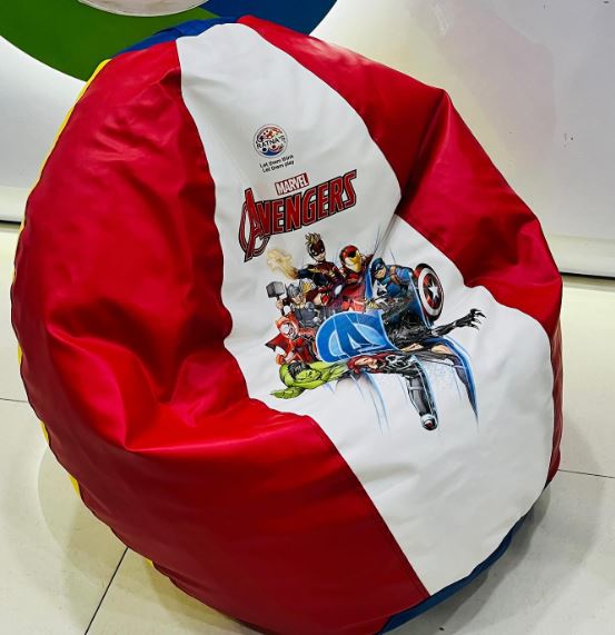 Avengers Bean Bag Light Weight Durable Washable Chair for Kids