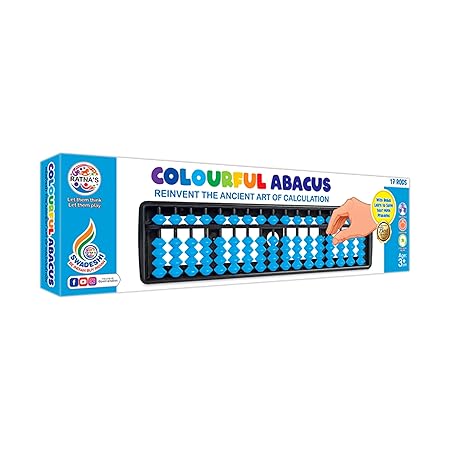 Kids Colourful Abacus for Kids Enhance Counting Skills and Mathematics Educational Toy