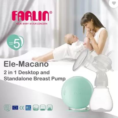 Farlin Ele-Macano 2in1 Single Electric Breast Pump