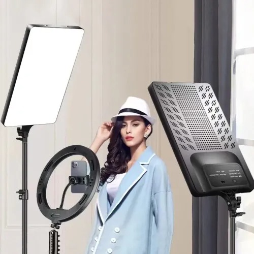 24-Inch Panel LED Light for Photography, Videoshoot, Studio Lighting Photography LED Lamp for Studio Video Camera Light for Videoshoot, Gaming and Makeup