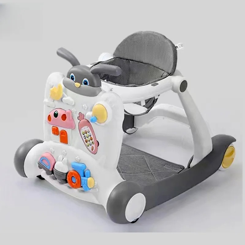 Baby Walker Sit-To-Stand Learning Multifunctional Push Walker