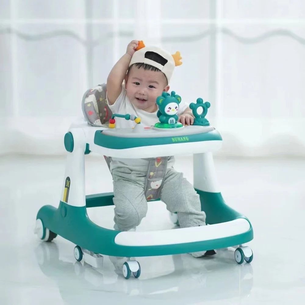 Premium 2 in 1 Multifuncional Baby Walker with Music and Toys