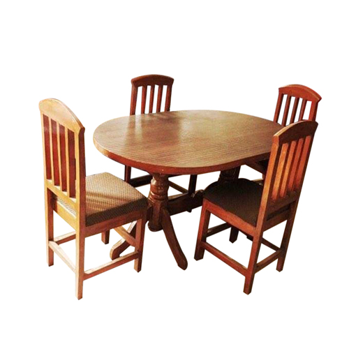 Dining Table Set (4 Chairs) - 3*5 FT