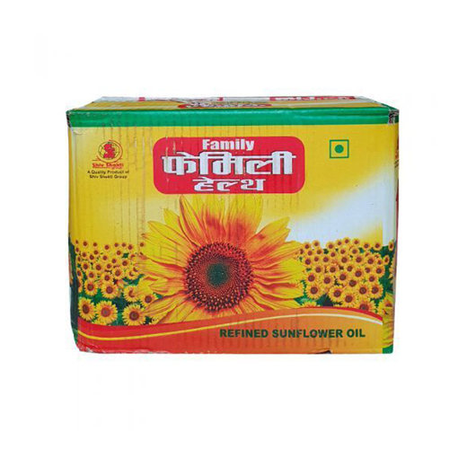 Family Health Refined Sunflower Oil - 1 Box