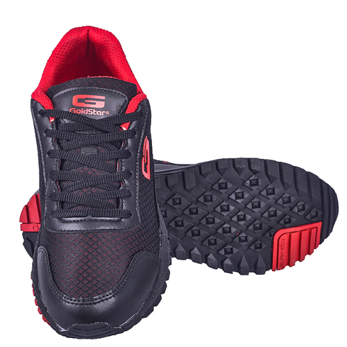 Goldstar Black Red Sports Shoes For Men G10-404