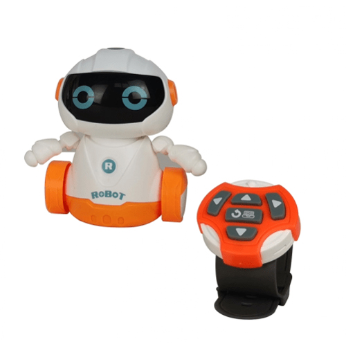 Smart Intelligent Toy Mini Rc Robot Watch Remote Control Programming Robot