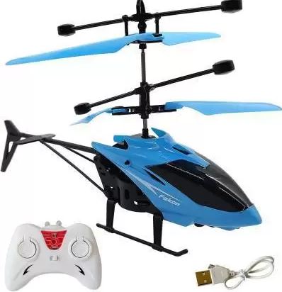 REMOTE CONTROL HELICOPTER TOY WITH RECHARGEABLE BATTERY INCLUDED