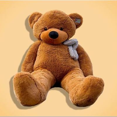 Dark Brown Soft 3ft Hugable Stuffed Cute Premium Quality Teddy Bear