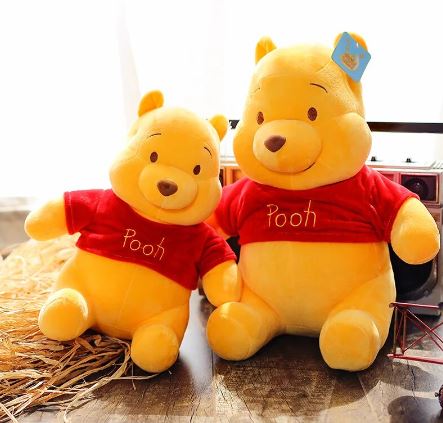 Winnie Pooh Bear Original Soft Stuffed Plush Toy Pillow Kids Birthday Gifts