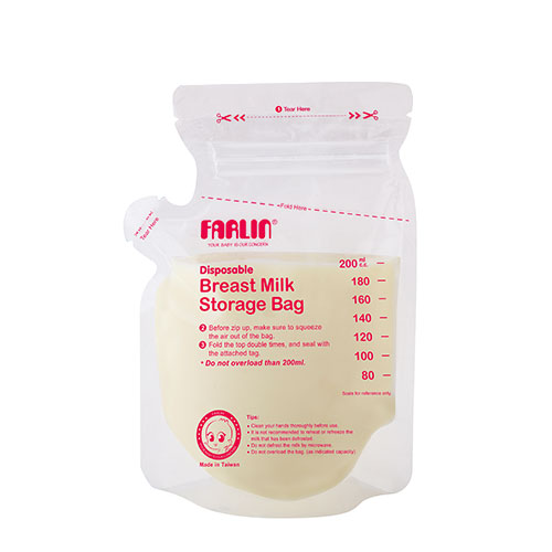 Farlin Milk Storage Bag AA-22005-1 200cc(20Pcs)